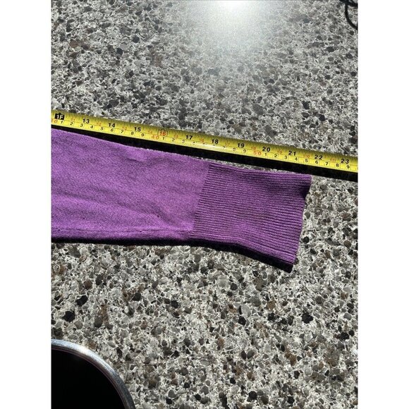 Cardigan Silk Cashmere Blend Banana Republic PurpleButtons Sweater L/S Women XS - Picture 14 of 15